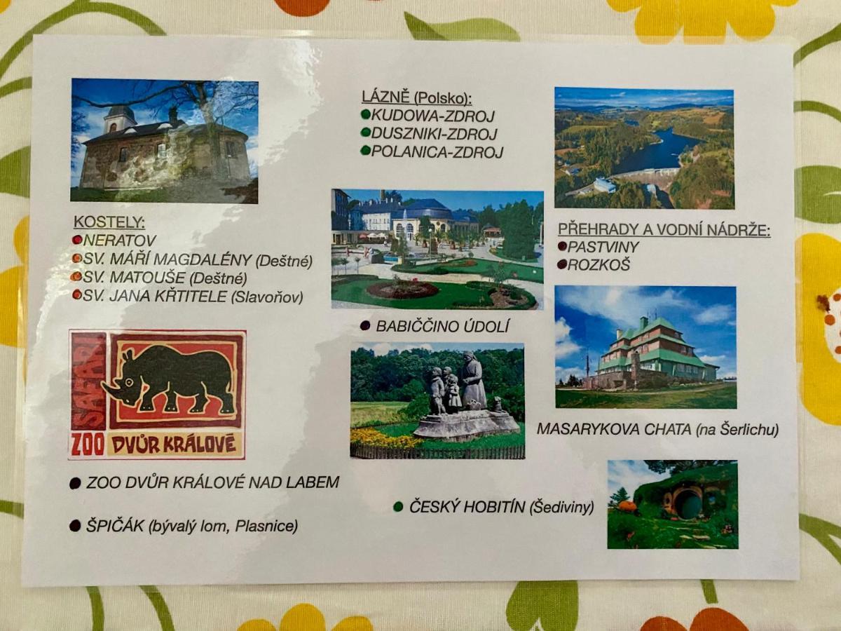 Apartman Karovi Destne v Orlickych horach Buitenkant foto